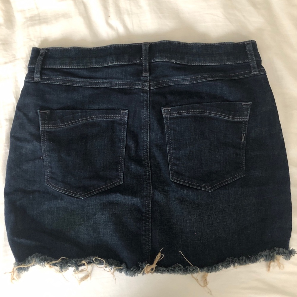 Express denim skirt
